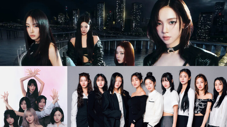 Источник: SM Entertaiment, Starship Entertaiment, YG Entertaiment